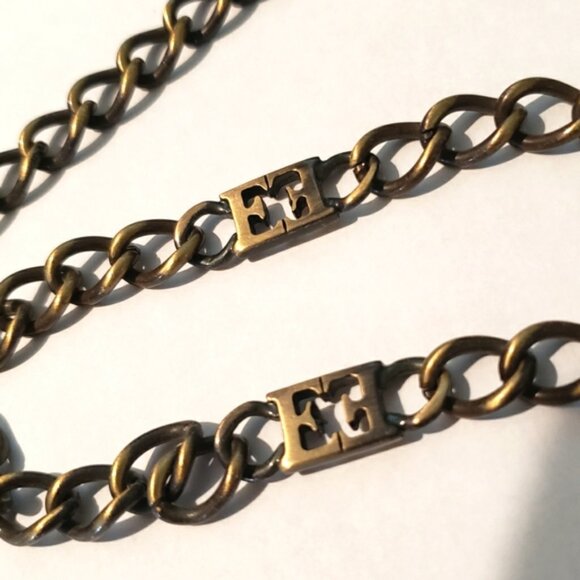 Escada Gold Python Snakeskin Lace Crossbody Bag / Luxury Handbag - Picture 15 of 16